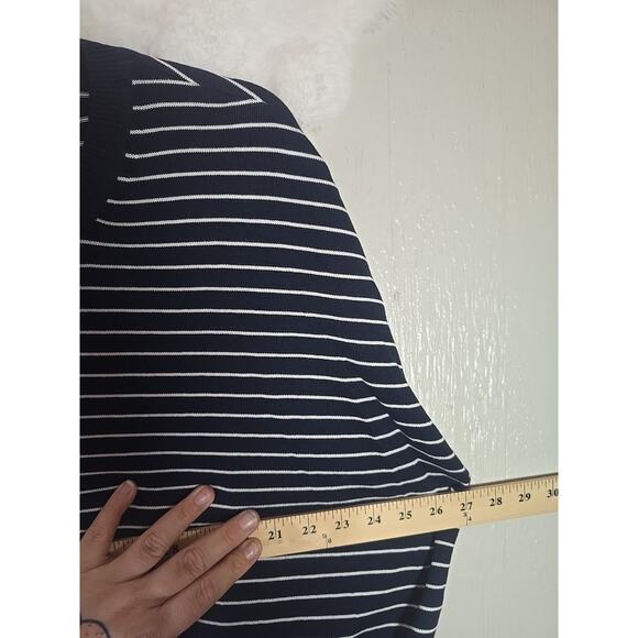 Banana Republic Forever Sweater Vest Nautical Womens XL Sleeveless Crewneck Knit - Picture 5 of 7